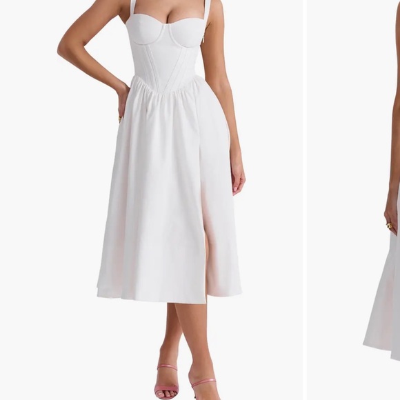 House of CB Kelly Corset Midi Dress - Picture 1 of 5